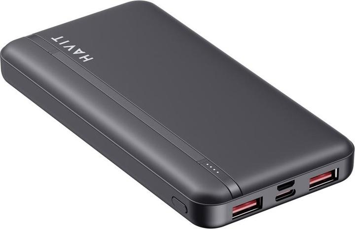 Actual product image Havit Powerbank PB90 10000 mAh (black) (10000 mAh, 22.50 W, 18.50 Wh)