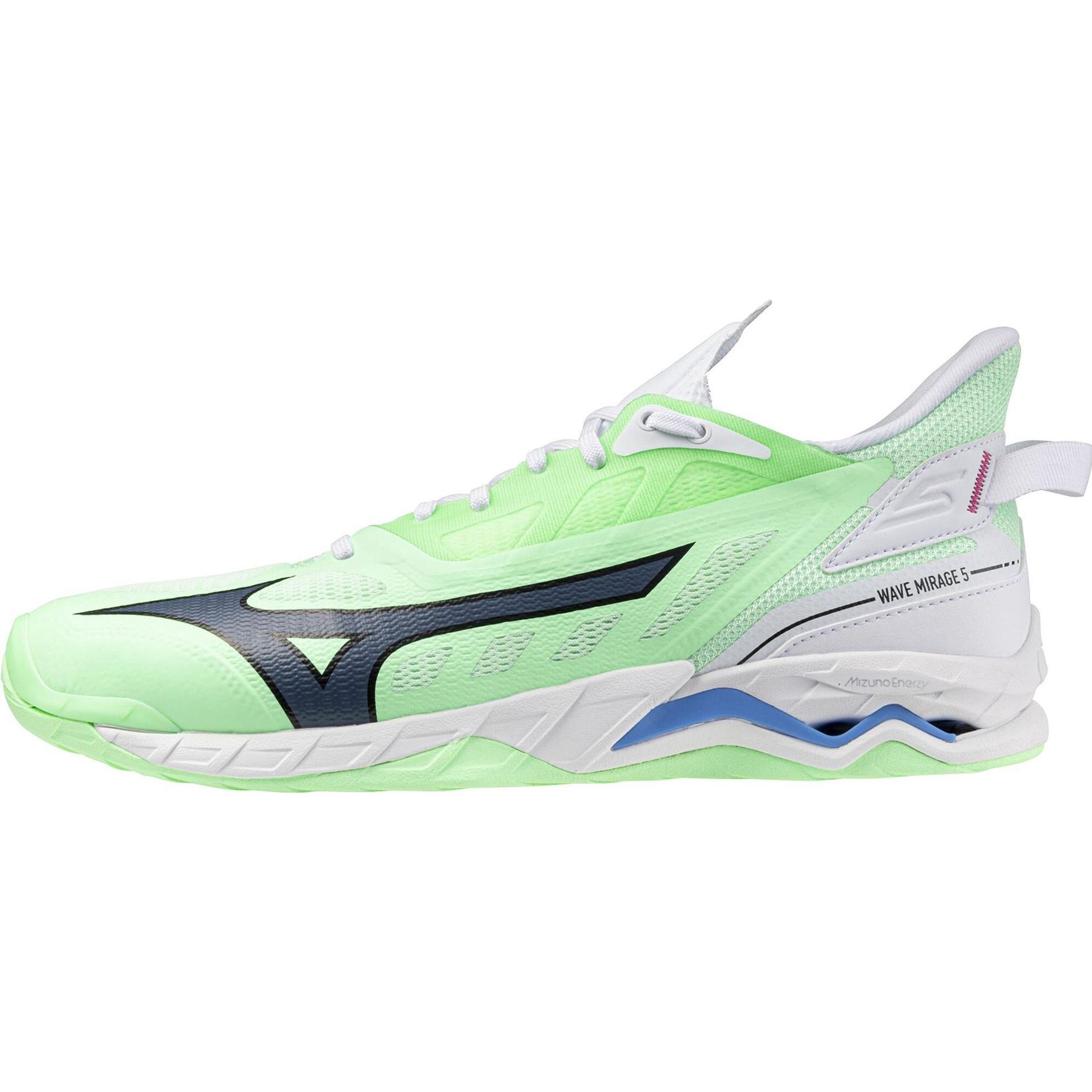 Mizuno, Unisex, Hallenschuhe, Wave Mirage 5 (43), Mehrfarbig