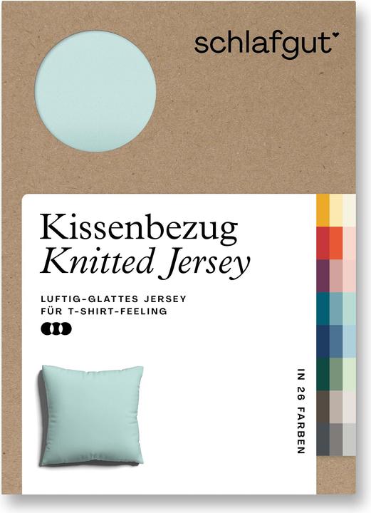Produktbild schlafgut Knitted Jersey (Duvetbezug, 40 x 40 cm)