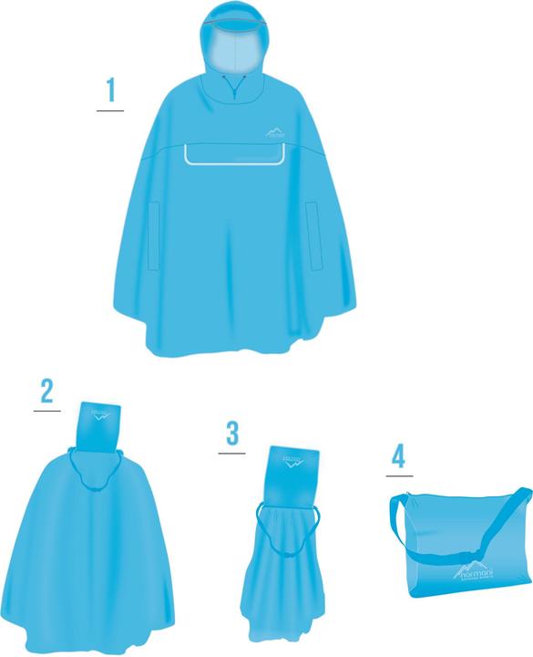 Image du produit Normani Poncho de pluie Cherrapunji - 9213 (3XL)