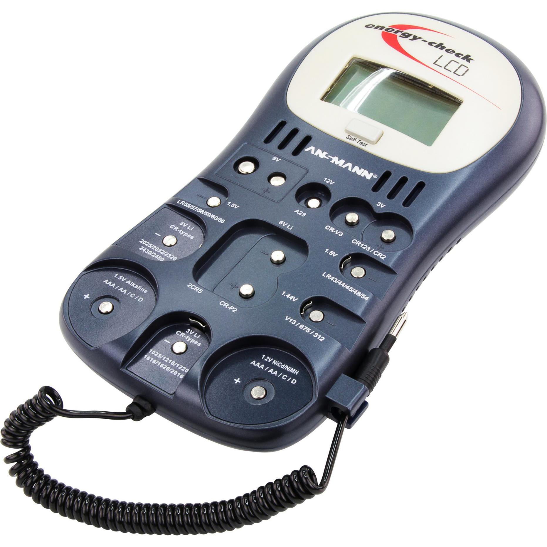 Ansmann Batterietester, Batterie Zubehör, Violett