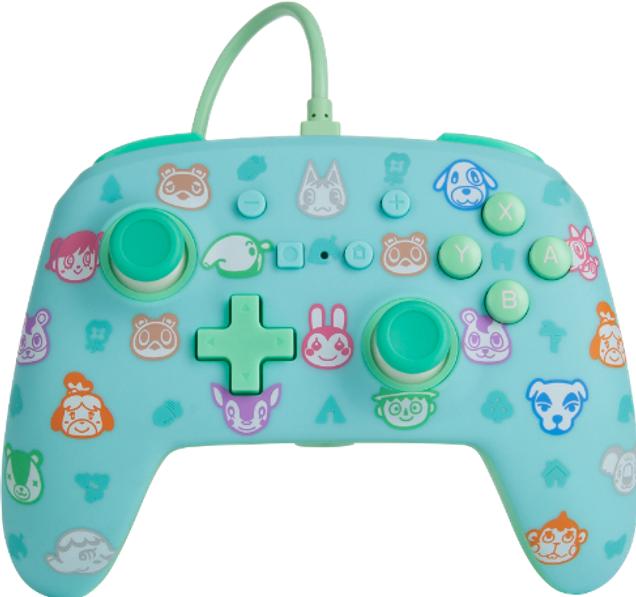 Produktbild PowerA Enhanced Wired Controller - Animal Crossing (Switch)