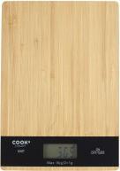 Actual product image Cook Concept rectangular bamboo kitchen scale 5kg