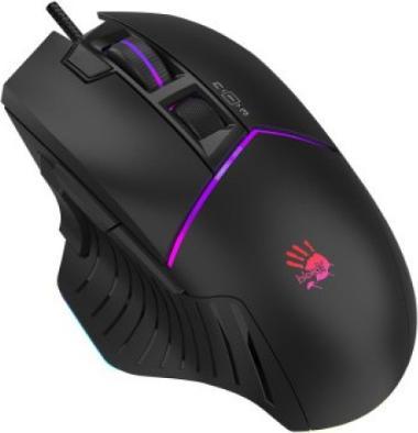 Produktbild A4Tech BLOODY W95 Max Activated, RGB podsvícená herní myš, 12000 DPI, USB, černá (Kabelgebunden)
