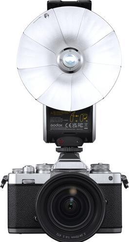 Immagine prodotto Godox Retro Lux Senior Rosso (Macroflash, Canon, Fujifilm, Nikon, Olympus, Pentax, Sony)