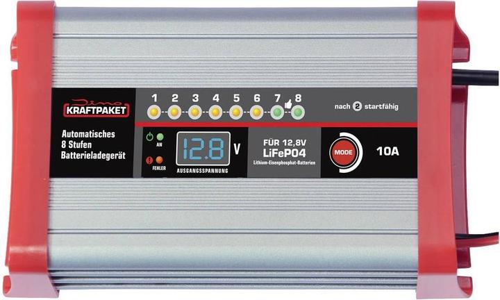 Actual product image Dino KRAFTPAKET LifePo4 10A 136341 Car charger 12V (12V, 10 A)