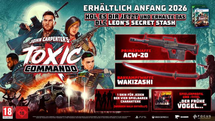 Produktbild Focus Home Interactive John Carpenter's Toxic Commando (PS5) (PS5)