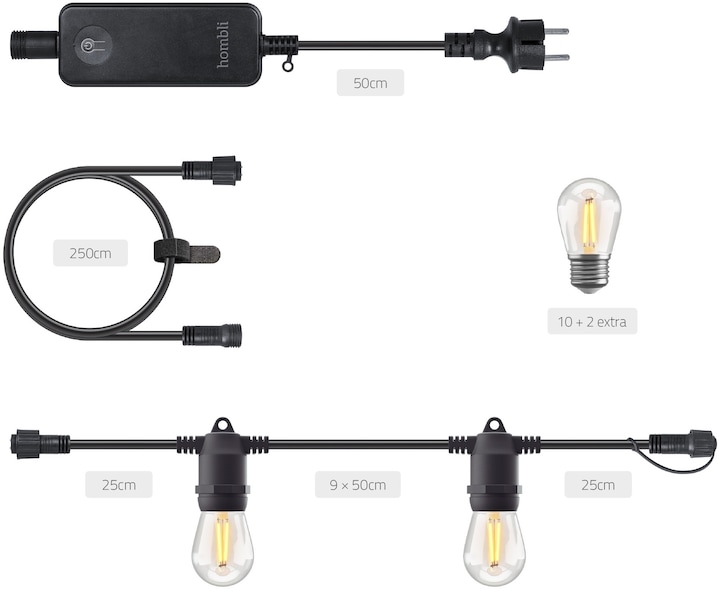 Actual product image Hombli String Light (5 m)
