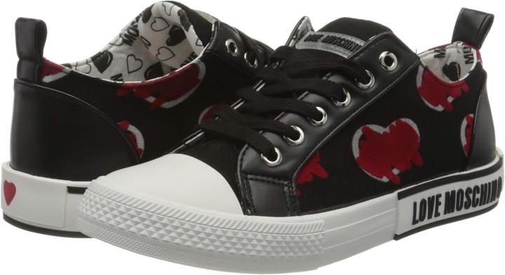Actual product image Love Moschino Sneaker Canvas Black (35)