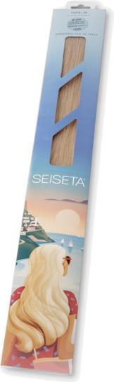Immagine prodotto Seiseta Sticker Tape-In Glatt 1B Schwarz 50/55 cm 6 Stk (Nero, 55 cm)