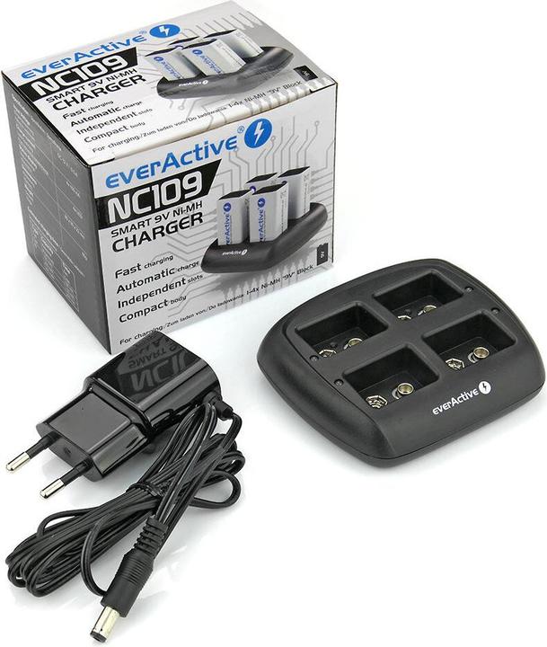 Produktbild Everactive NC109 (1 Stk., 9V Block, 100 mAh, Akku)