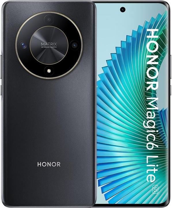 Produktbild Honor Magic6 Lite (256 GB, Midnight Black, 6.78", Dual SIM, 5G)