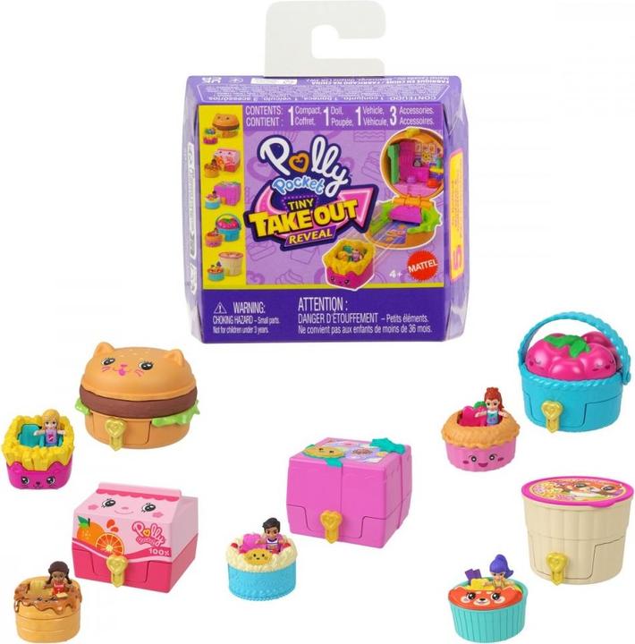 Actual product image Polly Pocket Takeout Reveal