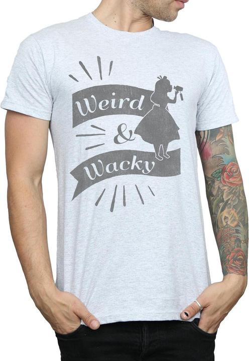 Produktbild Disney Alice im Wunderland TShirt Seltsam und Verrückt (XL)