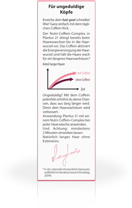 Actual product image Plantur 21 #longhair #nutri-caffeine (200 ml, Liquid shampoo)
