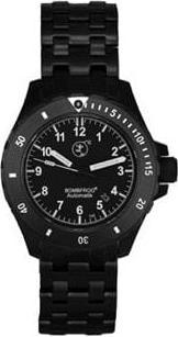 Bombfrog BT25 Black Edelstahl-Armband (Orologio sub, 51 mm)