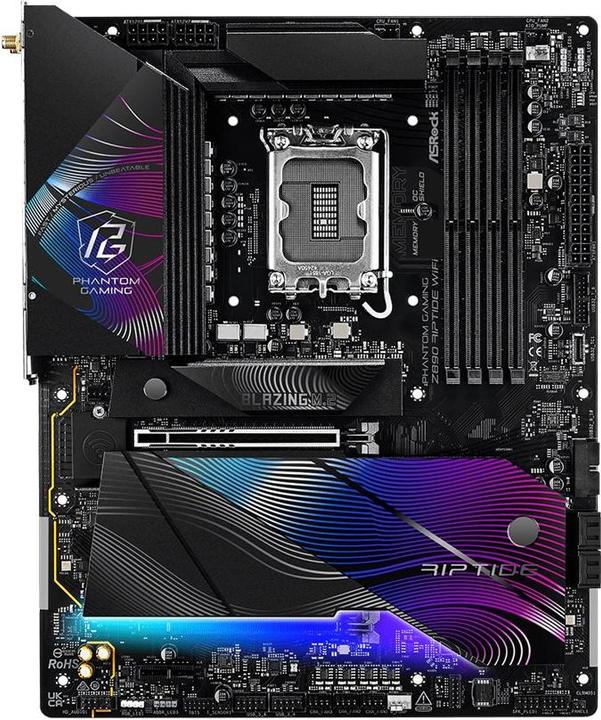 Image du produit AsRock Z890 Riptide WiFi Intel DDR5 S1851 (LGA 1851, Intel Z890, ATX)
