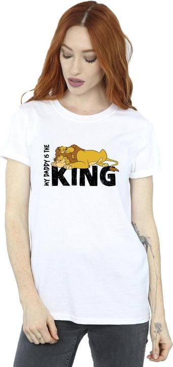 Immagine prodotto Disney The Lion King Daddy Is King Maglietta Ampia Donna (S)