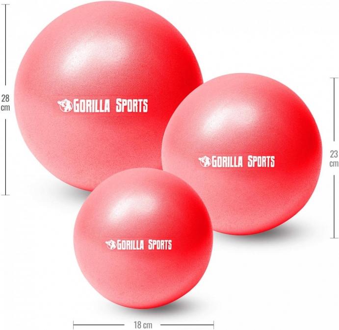 Image du produit Gorilla Sports Pilates Ball (28 cm)