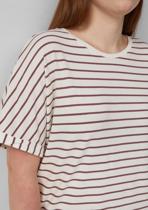 Actual product image S.Oliver T-Shirt Locker geschnittenes T-Shirt aus Modalmix (50)