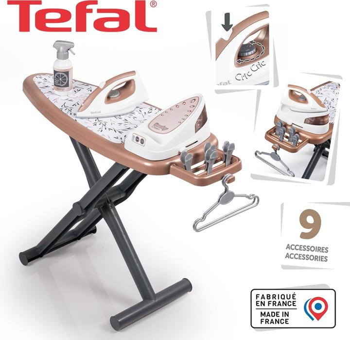 Image du produit Smoby Tefal Bügelbrett mit Dampfstation