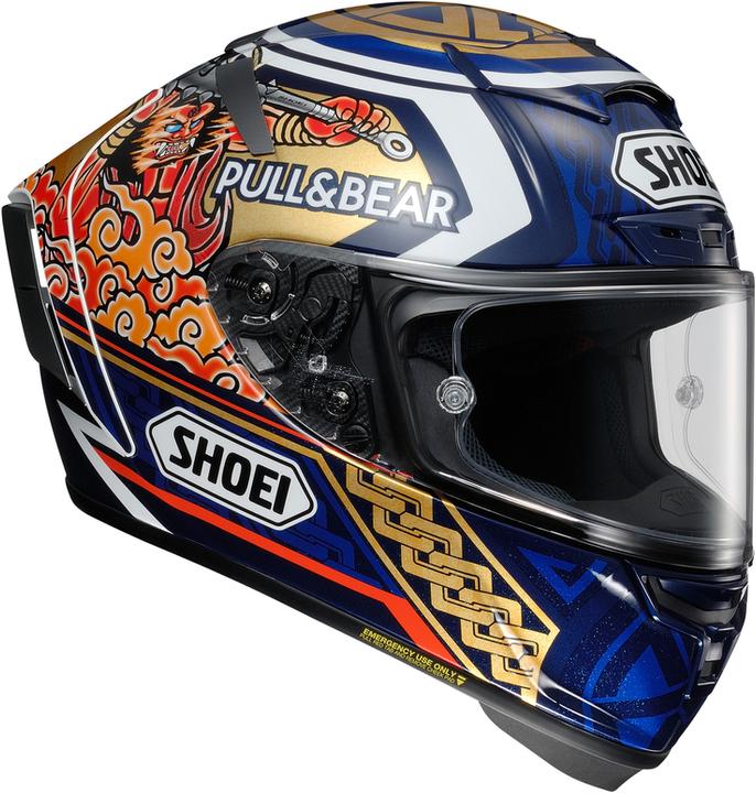 Produktbild Shoei X-Spirit3 Marquez Motegi3 TC-2 (53 - 54 cm, XS)