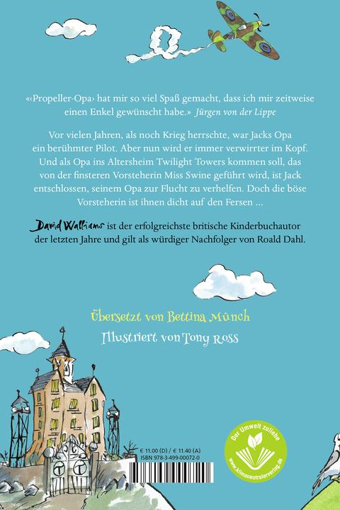 Actual product image Rotfuchs Propeller-Opa (German, Bettina Münch, David Walliams, 2024)
