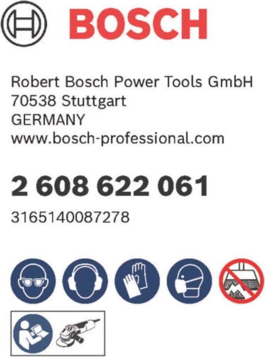 Produktbild Bosch Professional Zubehör PRO Stainless Steel clean Topfbürste, 65 x 0,3 mm, Gewinde