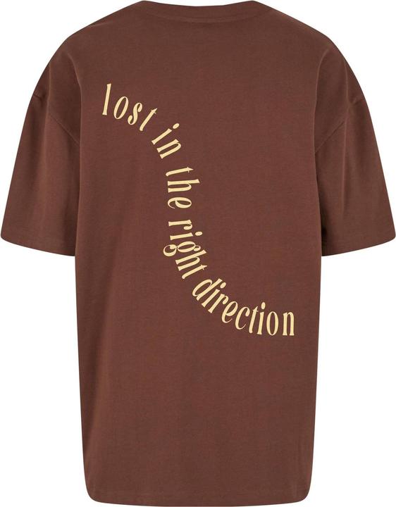 Produktbild Lost Youth Oversized Tee - Right Direction chocolatebrown M (M)