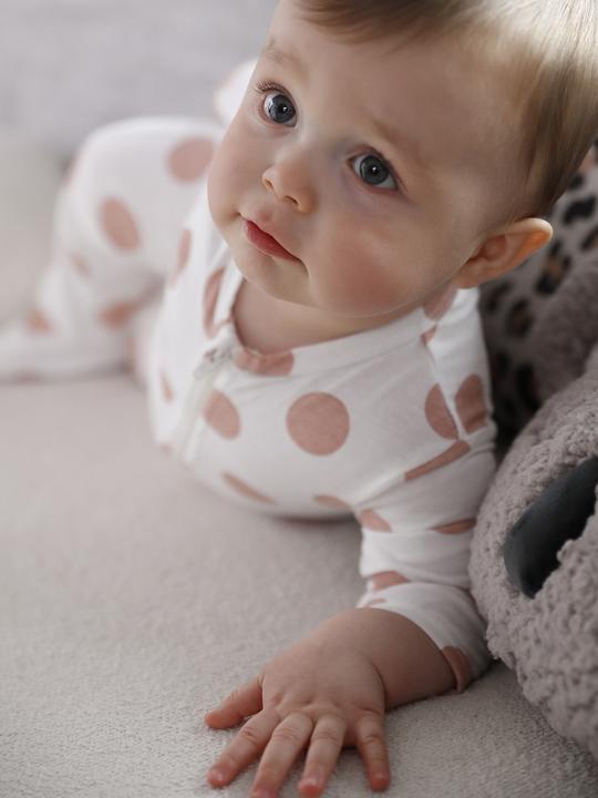 Actual product image Vertbaudet 3er-Pack Baby Strampler mit Reissverschluss BASICS (56)