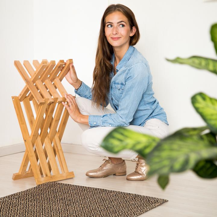 Actual product image Relaxdays Folding stool