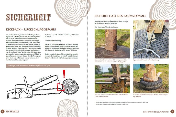 Actual product image Litzinger:Schnitzen mit der Kettensäge (German, Richard Litzinger, 2024)