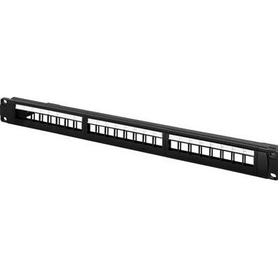 Thumbnail - Deltaco PAN-113 patch panel 1U, Server Zubehör, Schwarz