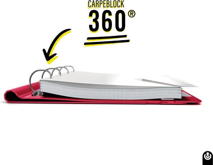 Produktbild Carchivo Ringbuch mit Inhalt Carpeblock 360 (A4, 40 mm)