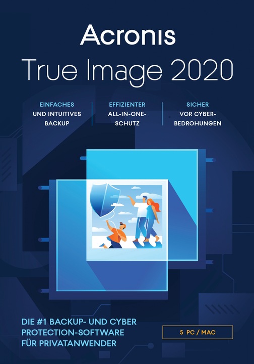 Produktbild Acronis True Image 2020 Advanced Subscription 5 Devices 250GB (1 User, 5 Geräte/User, 12 Monate)