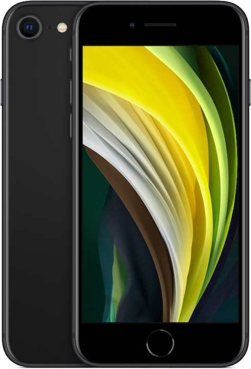Actual product image Apple iPhone SE (2nd Gen) (256 GB, Black, 4.70", SIM + eSIM, 12 Mpx, 4G)