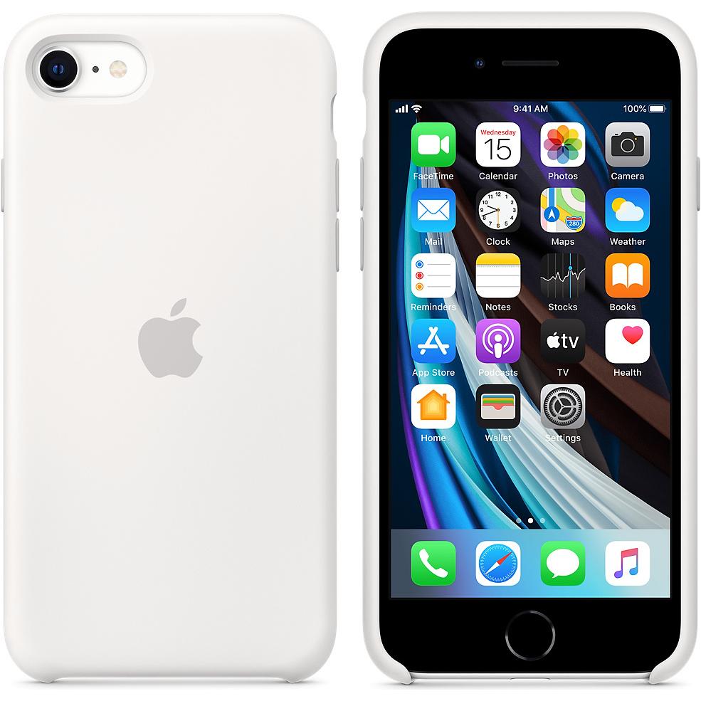 Thumbnail - Apple Silikon Case (Apple iPhone 7), Smartphone Hülle, Weiss