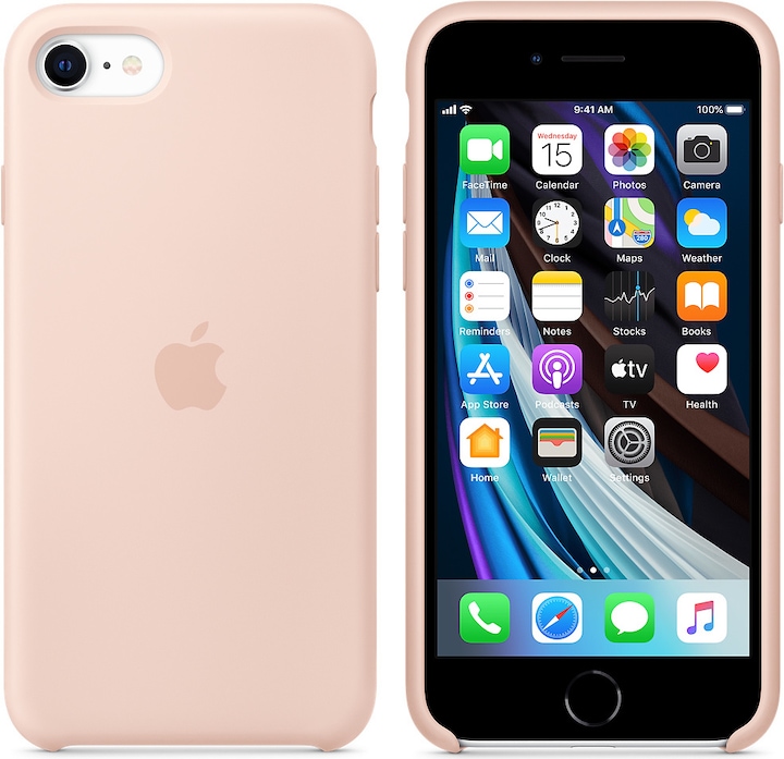 Actual product image Apple Silicone Case (Apple iPhone SE (2nd Gen))