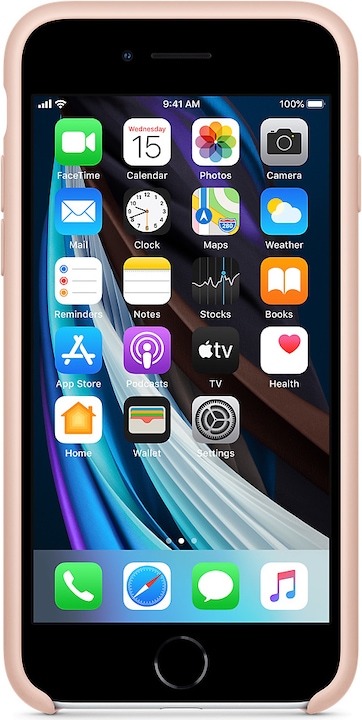 Actual product image Apple Silicone Case (Apple iPhone SE (2nd Gen))