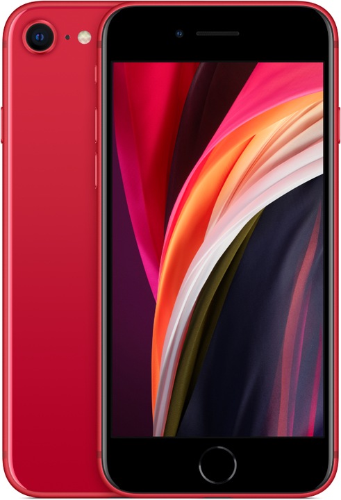 Apple iPhone SE (2nd Gen) (64 GB, (PRODUCT)​RED, 4.70", SIM + eSIM, 12 Mpx, 4G)