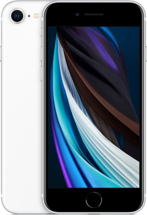 Apple iPhone SE (2nd Gen) (256 GB, Bianco, 4.70", SIM + eSIM, 12 Mpx, 4G)