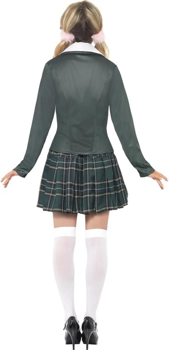 Actual product image Smiffys Womens/Ladies Preppy School Girl Costume Set (S)