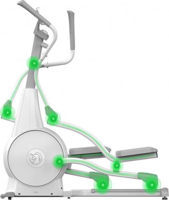 Actual product image Yesoul E30s Smart Elliptical Bike