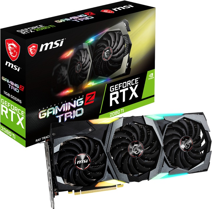 Produktbild MSI GeForce RTX 2080 Ti GAMING Z TRIO (11 GB)
