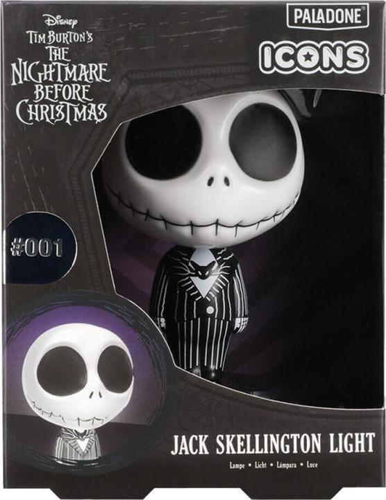 Image du produit Paladone Products L'Étrange Noël de monsieur Jack - Lampe Icon Jack Skellington