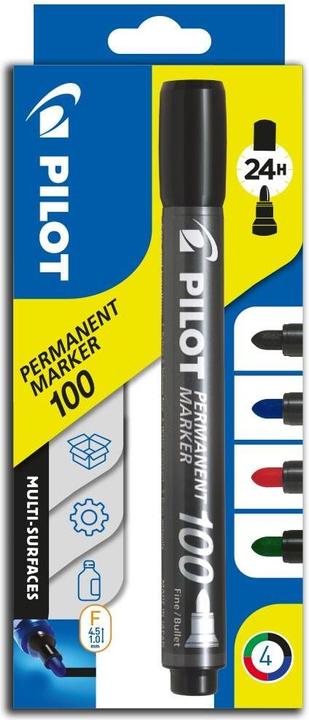 Produktbild Pilot Permanent-Marker 100 (4 x)