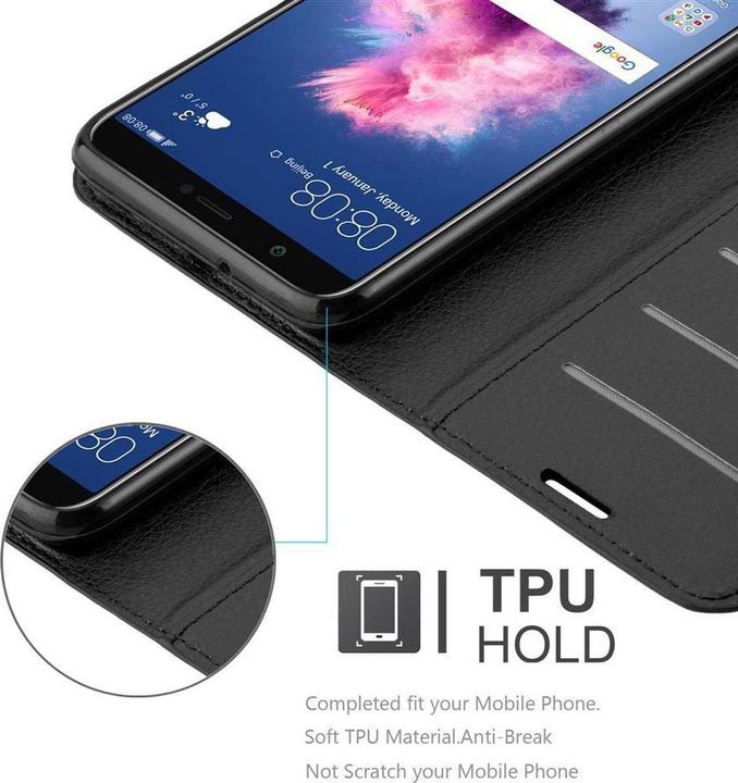 Immagine prodotto Cadorabo Libro con copertina con funzione di stand (Huawei P Smart (2018), Huawei Enjoy 7S)
