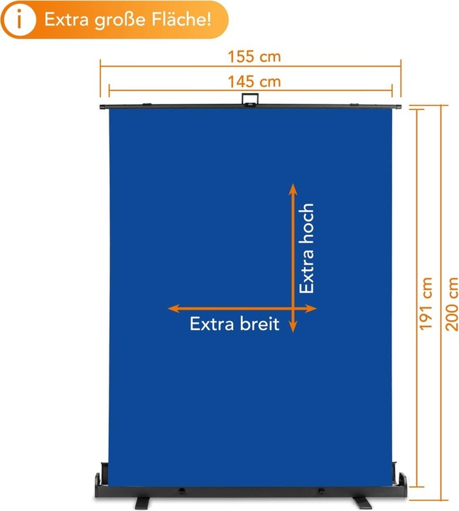 Produktbild Walimex pro Roll-up Panel (155 cm, 200 cm)