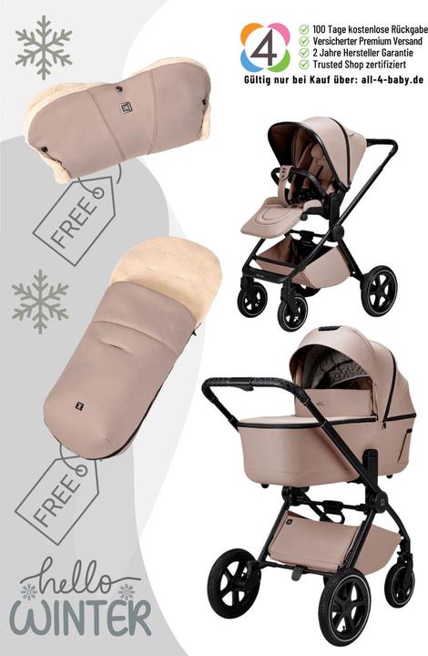 Produktbild Moon Gio 2.0 Kinderwagen Winterpaket inkl. Handmuff und Fusssack