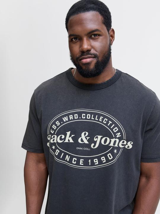 Actual product image Jack & Jones Plus Size Logo T-shirt T-shirt (4XL)